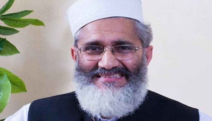 بجٹ پاس کرانے میں اپوزیشن جماعتوں نےحکومت کا ساتھ دیا، سراج الحق 