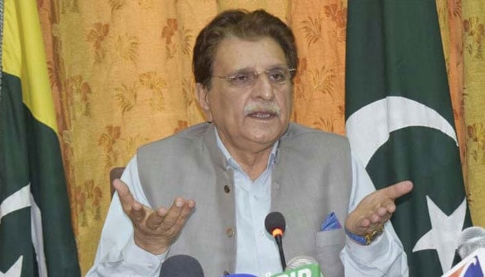 کشمیر پر امریکی ثالثی تسلیم کرنا سب سے بڑی بیوقوفی تھی، وزیر اعظم آزاد کشمیر