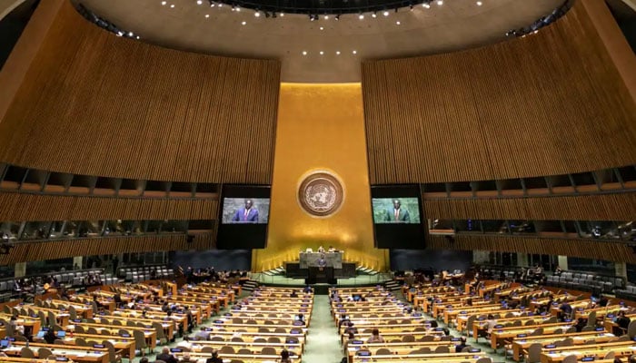 اقوام متحدہ، جنرل اسمبلی سے افغانستان کا کوئی نمائندہ خطاب نہ کرسکا 