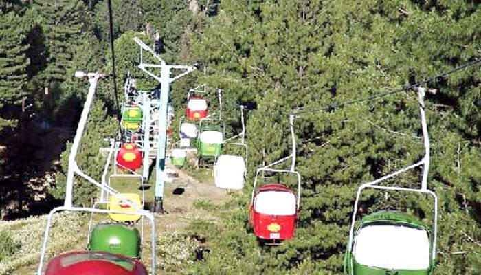 ایوبیہ چیئر لفٹ خطرناک قرار، بند کرنے کا مشورہ 