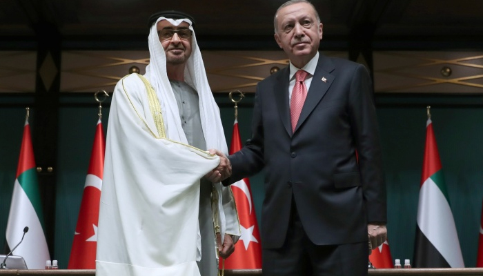 ترکی اور امارات کے درمیان برف پگھل گئی، اقتصادی معاہدوں پر دستخط