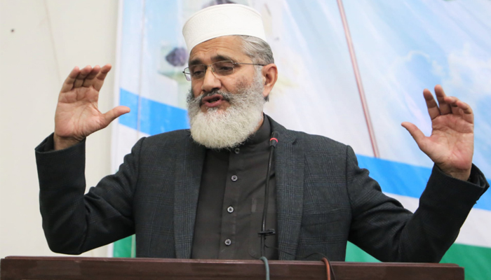 وزیر اعلیٰ سندھ جماعت اسلامی کراچی سے مذاکرات کریں،سراج الحق