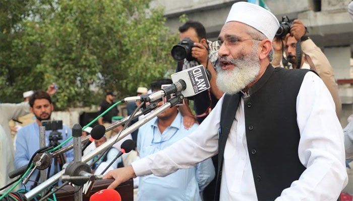 کراچی کو روشنیوں کا شہر بنانے تک تحریک جاری رہے گی، سراج الحق، بااختیار شہری حکومت اور میئر کا انتخاب براہ راست کرنے کا مطالبہ