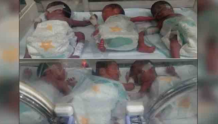 پشاور، بیک وقت 6 بچوں کی پیدائش
