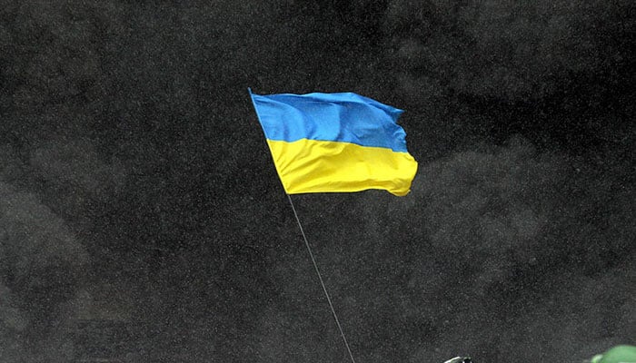 یورپی سفرا کا یوکرین سے اظہار یکجہتی، یوکرینی جھنڈے کے ساتھ تصویر جاری