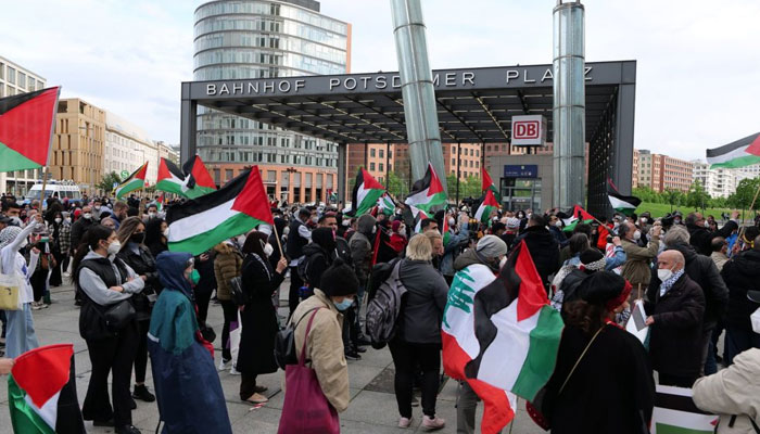 74ویں یوم نقبہ کے موقع پر فلسطینیوں سے اظہار یکجہتی کیلئے سویڈن بھر میں مظاہرے اور ریلیاں