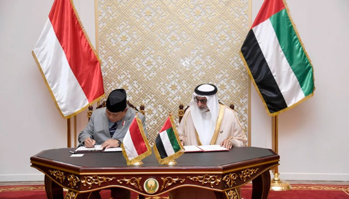 انڈونیشیا اور متحدہ عرب امارات کے مابین آزاد تجارتی معاہدہ طے پا گیا