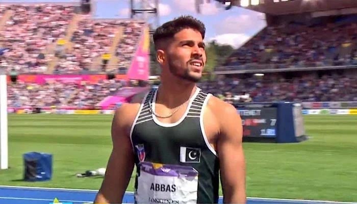 شجر عباس میڈلز کی دوڑ میں سب سے آخری پوزیشن پر