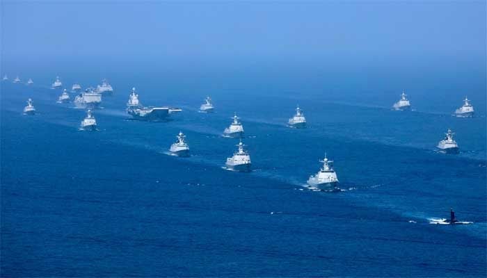 چین کا آبنائے تائیوان پر باقاعدگی سے فوجی مشقوں کا اعلان