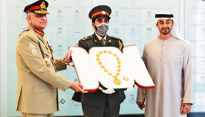 جنرل قمر جاوید باجوہ کیلئے UAE کا سب سے بڑا سول اعزاز