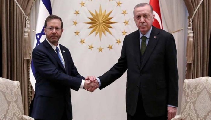 اسرائیل اور ترکیہ کے درمیان سفارتی تعلقات کی مکمل بحالی کا فیصلہ
