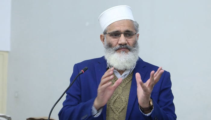 اوور سیز غیرملکی این جی اوز کی بجائے رفاہی اداروں کو امداد پہنچائیں، سراج الحق