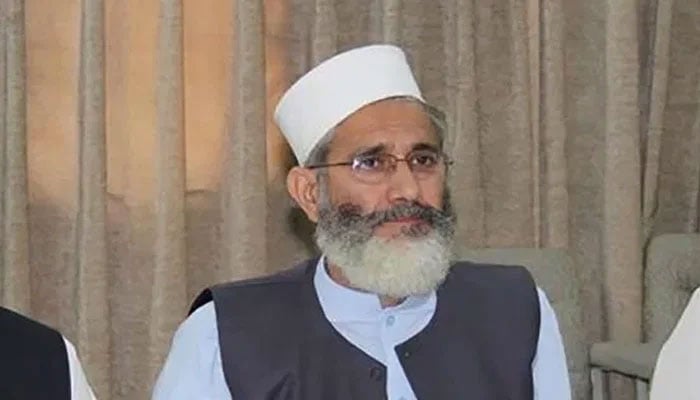 حکمران اپنے بھاری اثاثوں میں سے سیلاب زدگان کیلئے رقم دیں، سراج الحق