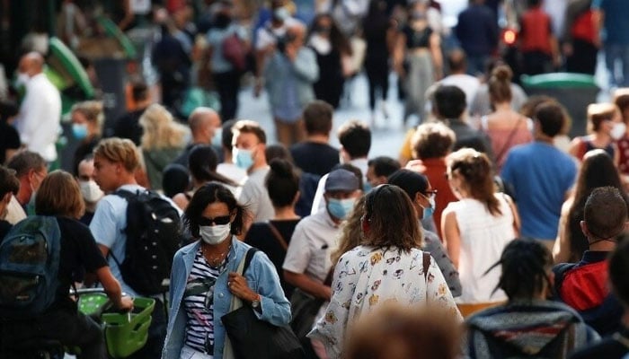 فرانس میں کورونا وائرس کی آٹھویں لہر، ایک ہفتے میں 45 ہزار361 نئے کیسز