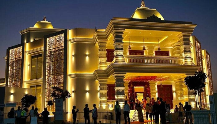 دبئی میں 70 ہزار مربع فٹ وسیع مندر کا افتتاح