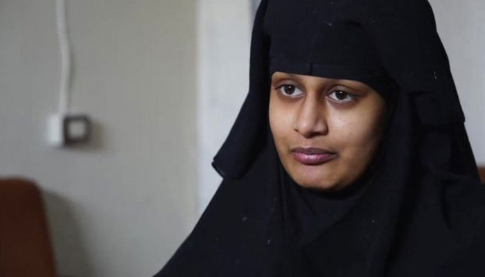 داعش سے وابستہ شمیمہ کا برطانوی شہریت کی بحالی کے لیے مقدمہ