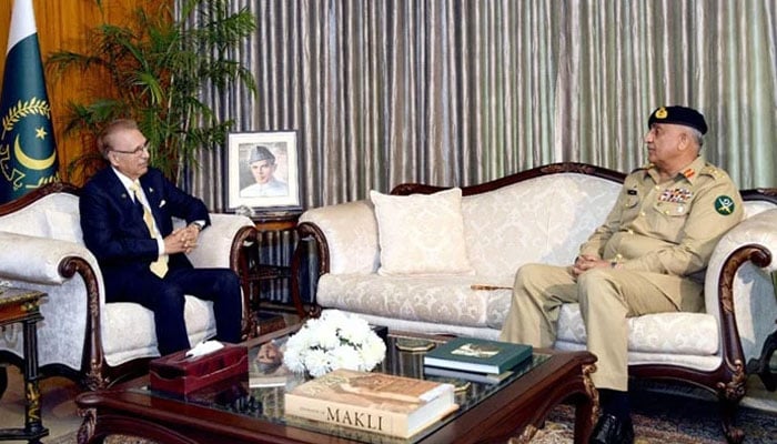 صدر اور وزیراعظم سے آرمی چیف کی الوداعی ملاقات، مختلف بحرانوں میں پاک فوج نے مثالی خدمات انجام دیں، شہباز شریف