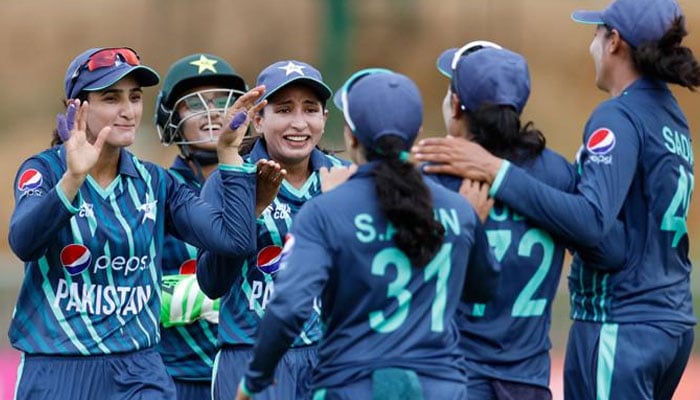 پاکستان خواتین کرکٹ ٹیم کی پریکٹس