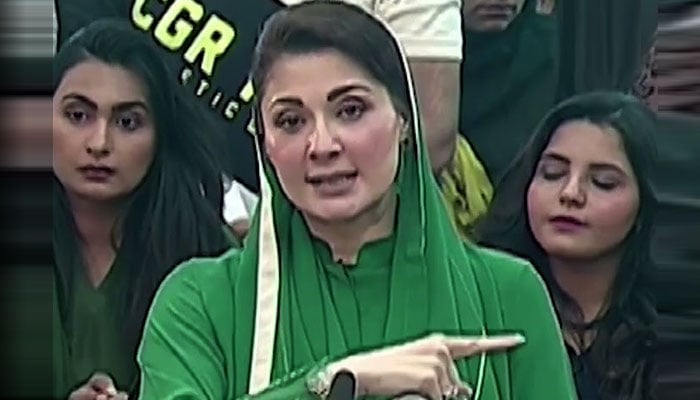 لیڈر نہیں، چور اور ڈاکو گرفتاری سے چھپتے اور ڈرتے ہیں، مریم نواز