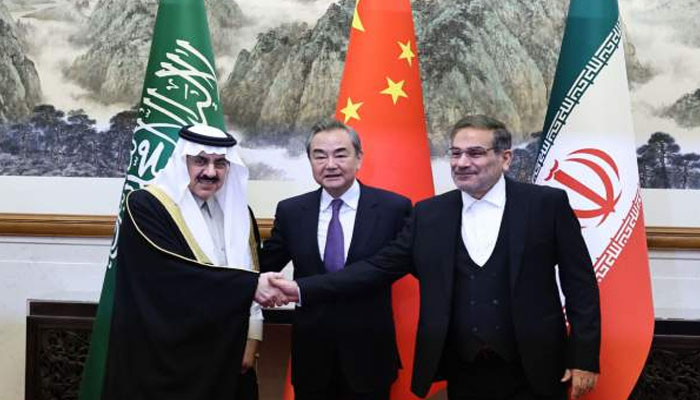 مشرق وسطیٰ، چین کی کامیابی امریکا کا قائدانہ کردار کو چیلنج