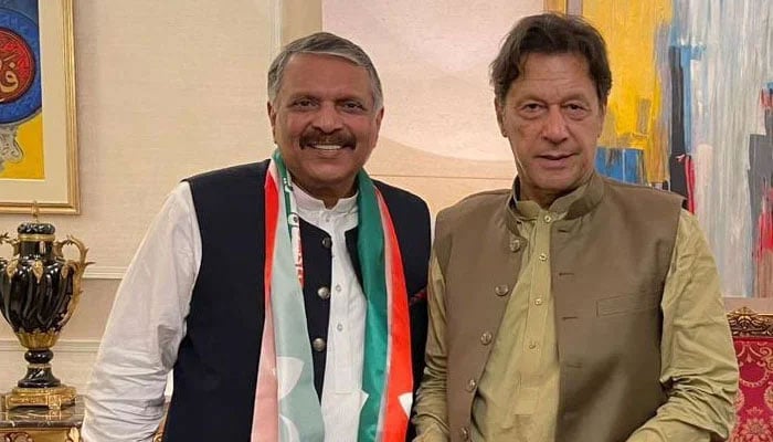 اعجاز الحق کی عمران خان سے ملاقات، PTI میں شمولیت کا اعلان