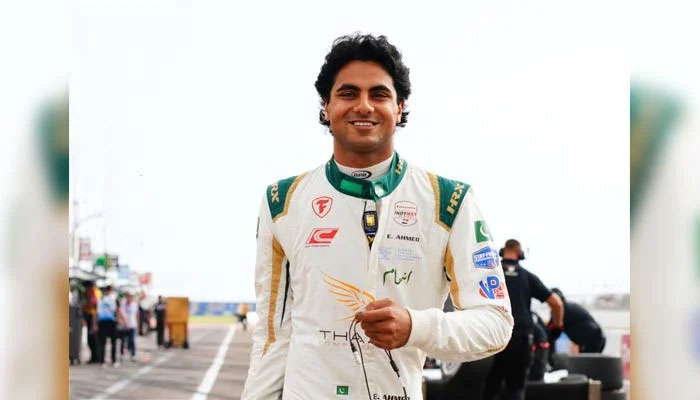 برٹش پاکستانی ریسر انعام احمد امریکی ریسنگ میں ٹاپ پوزیشن کیلئے پرعزم
