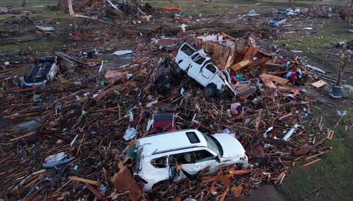 امریکی ریاست مسی سپی میں شدید طوفان، 23 افراد ہلاک