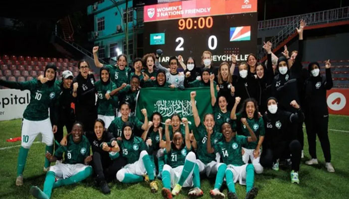 سعودی خواتین فٹبال ٹیم فیفا رینکنگ میں شامل