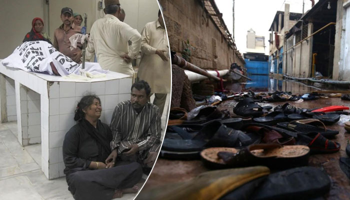 کراچی، راشن اور زکوٰۃ تقسیم کے دوران بھگدڑ، خواتین، بچوں سمیت 12 افراد جاں بحق