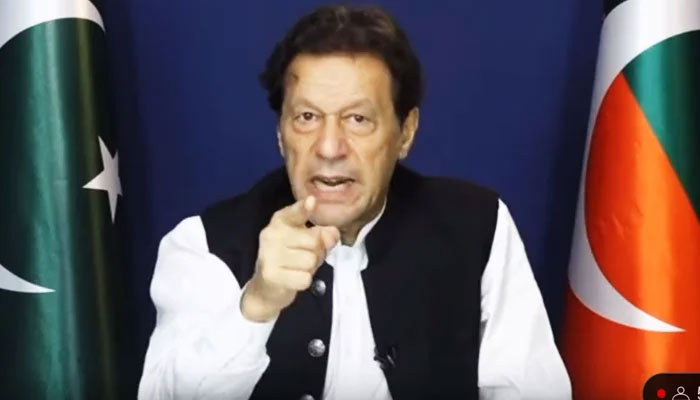 عدلیہ کی وجہ سے یہاں بیٹھا ہوں، جلاؤ گھیراؤ میرا فلسفہ نہیں، عمران خان