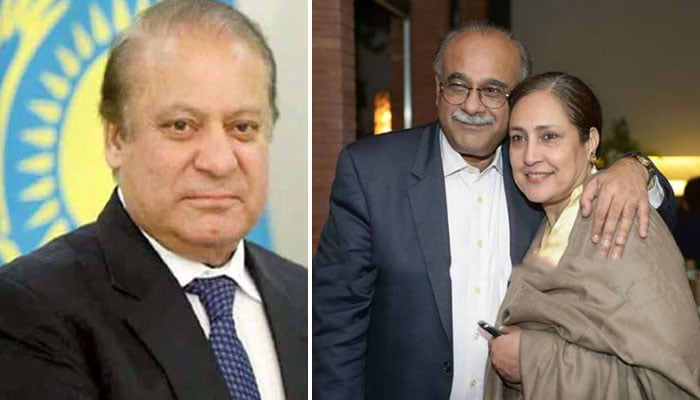 نواز شریف کی لندن میں نجم سیٹھی، جگنو محسن سے 2 گھنٹے ملاقات