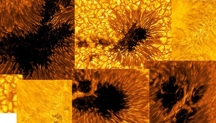 طاقتور شمسی دوربین سے سورج کی سطح کی نئی تصاویر