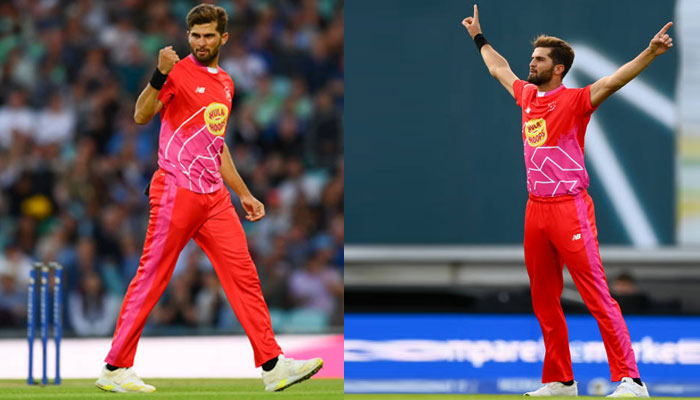 دی ہنڈریڈ، شاہین آفریدی کی پہلی گیند پر وکٹ لینے کی روایت برقرار