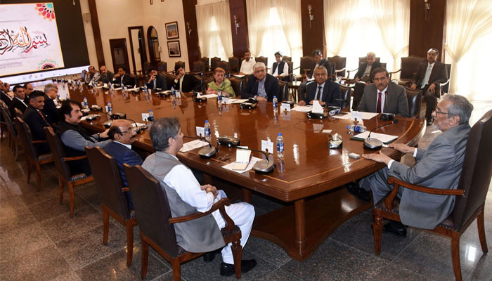 نگراں سندھ حکومت نے آج اپیکس کمیٹی کا اجلاس طلب کرلیا