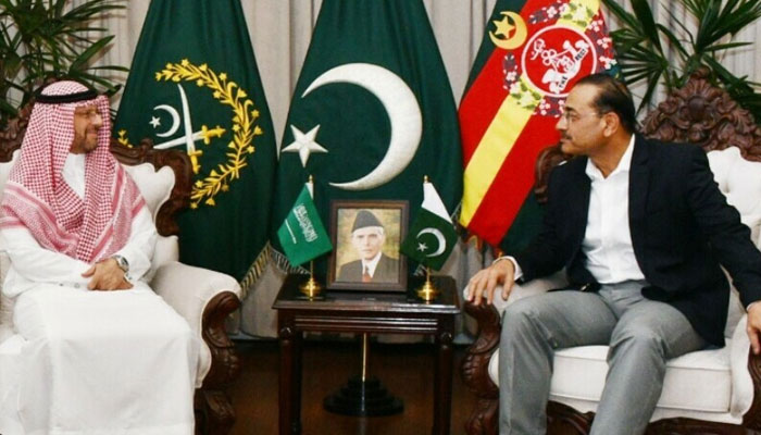 آرمی چیف سے سعودی چیف آف جنرل اسٹاف کی ملاقات، باہمی امور پر تبادلہ خیال