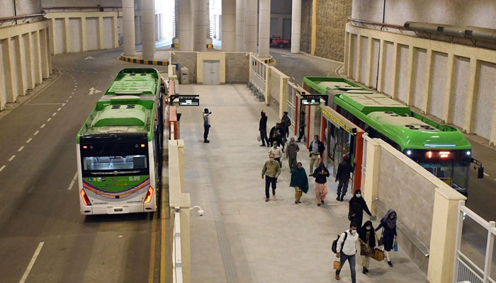 چپ تعزیہ جلوس، گرین اور اورنج لائن بس سروس آج معطل رہے گی