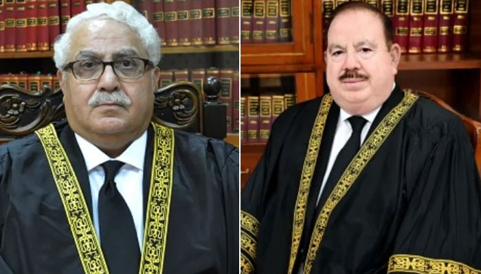 سپریم جوڈیشل کونسل، جسٹس مظاہر نقوی کیخلاف شکایات پر جسٹس طارق مسعود کی رائے موصول