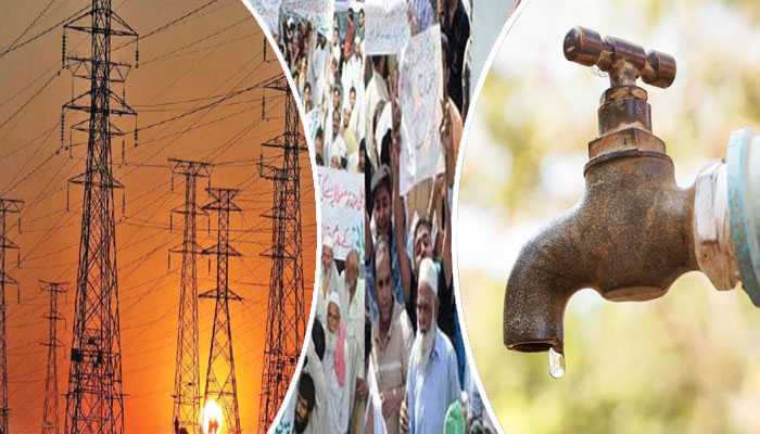 بجلی کی بندش کے خلاف احتجاج، گذری سب میرین چورنگی پر بدترین ٹریفک جام