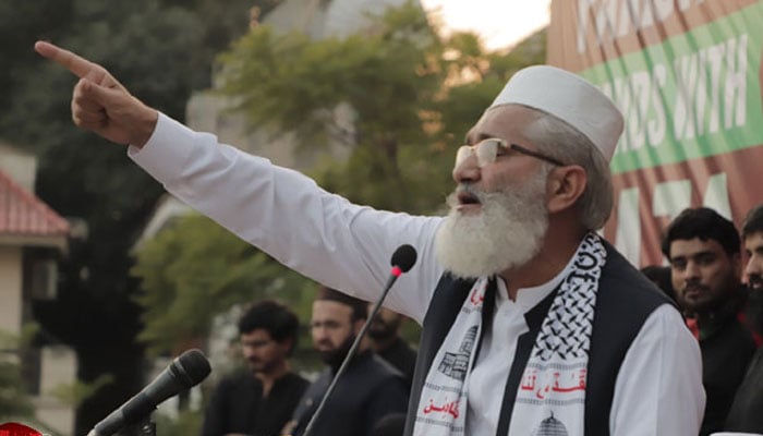 فلسطین میں ہزاروں مسلمان شہید، مسلم حکمران ذمہ داریاں پوری نہیں کر رہے، سراج الحق