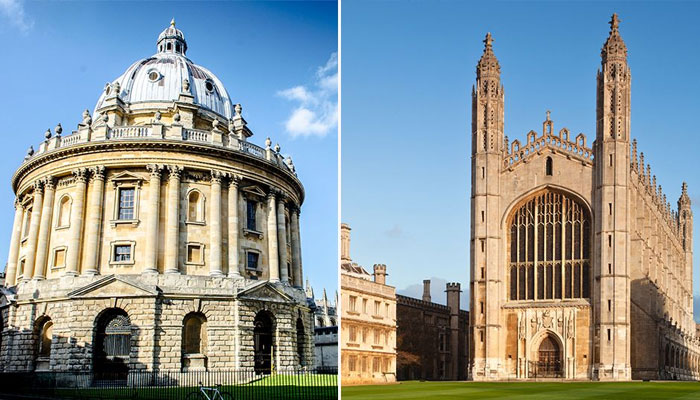 آکسفورڈ اور کیمبرج بہترین جامعات، داغدار تاریخ کی بھی حامل