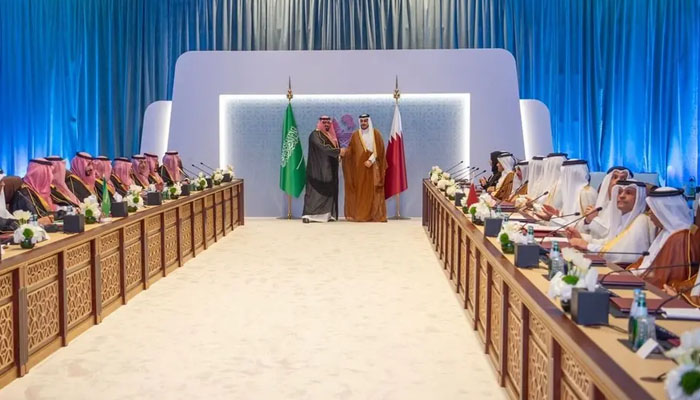 سعودی قطری رابطہ کونسل کا اجلاس، کئی معاہدوں اور مفاہمتی یادداشتوں پر دستخط