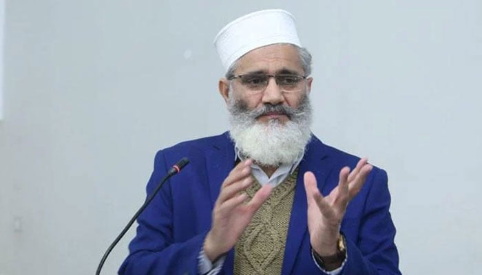 8 فروری قوم کے پاس غلطیاں سدھارنے کا دن ہوگا، سراج الحق