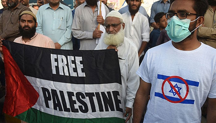 فلسطین سے اظہار یکجہتی، جماعت اسلامی کے 100  مقامات پر مظاہرے