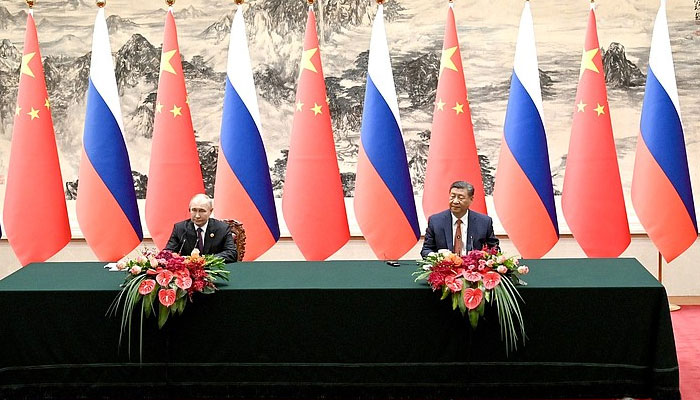 چین روس تعلقات خطے اور عالمی امن میں معاون ثابت ہوگی، صدر شی، پیوٹن