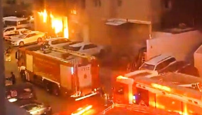 کویت، رہائشی عمارت میں آتشزدگی، 40 بھارتیوں سمیت 41  ہلاک، 43 زخمی