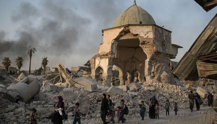 عراق، تاریخی النوری مسجد میں چھپائے گئے داعش کے پانچ بم برآمد