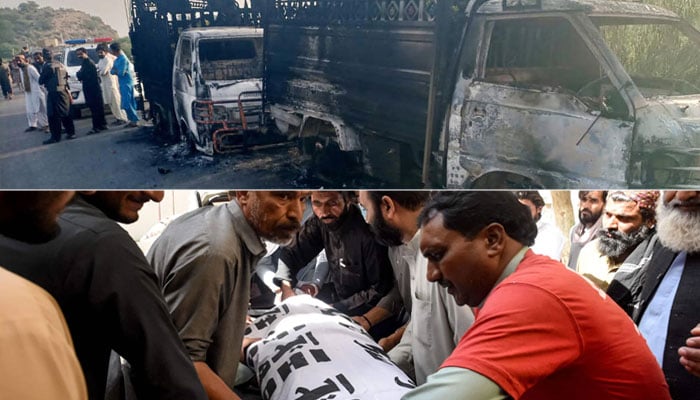 بلوچستان لہو لہو، 14 جوانوں سمیت 54 شہید، فورسز کی جوابی کارروائی، 21 دہشت گرد ہلاک