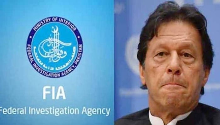 FIA کی عمران خان سے دھمکی آمیز پوسٹ کے حوالے سے تفتیش