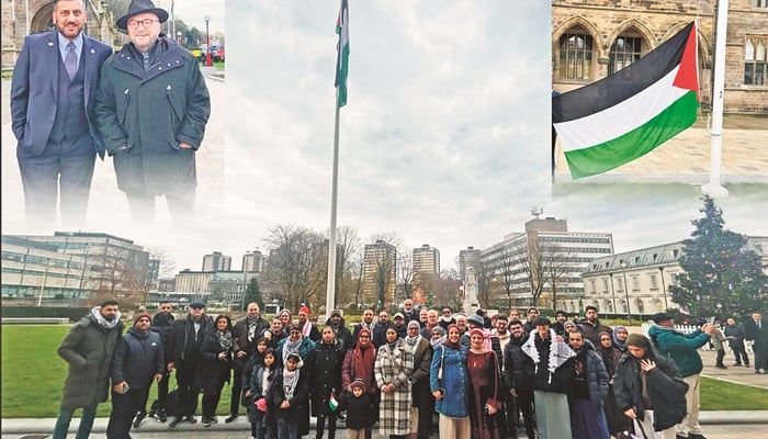 عالمی طاقتیں فلسطین میں انسانی حقوق کی خلاف ورزیاں رکوائیں، جارج گیلووے