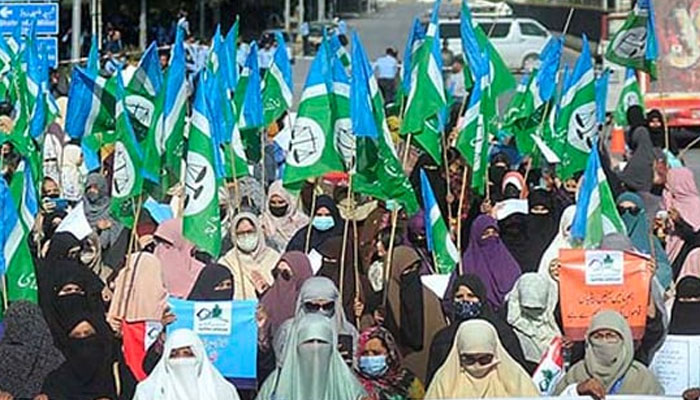 اسلامی جمعیت طالبات کے تحت ہفتہ کشمیر
